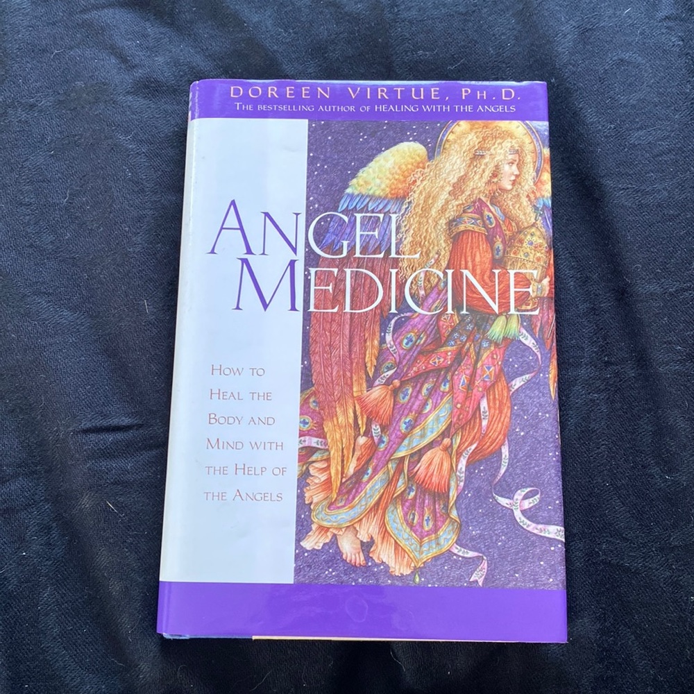 Hardback Angel Medicine Book with Sleeve by Doreen Virtue!